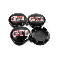 (GTI Modèle 2 65 mm YT) Enjoliveurs de roue ABS 4 pièces 55 mm, 56 mm, 65 mm, 70 mm et 76 mm pour VW Jetta M