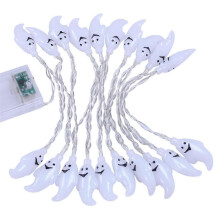 LED Ghost Light String Decoração de Halloween Luz suspensa para ambientes internos e externos