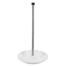 Decanter Drying Stand with Silicone Head, Wood Ceramic, Dries, Holds Decanter, 11.79x6.68x6.68in