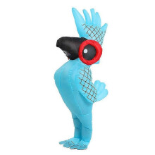 Inflatable Parrot Costume for Adults, Fast Inflation, Tear-Resistant PVC, One Size Fits Most, Halloween Party
