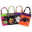 Pacote com 4 sacos de doces de Halloween em tecido não tecido 10,6 x 8,1 polegadas preto e laranja 5