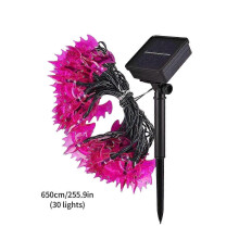 Lanterne solaire pour arbre d'Halloween, 12 LED, lumière chaude, décoration extérieure de jardin pour allée