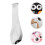 Balões oculares de látex branco de 5 polegadas, pacote com 200 decorações de Halloween 4
