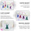 Easter Bunny Candy Basket Cotton Canvas Storage for Kids Easter Egg Hunt 5