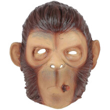 Máscara de látex de Halloween para homens gorila peludo festa fantasia de macaco assustador