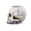 Resin Skull Shape Candle Holder Gothic Decor Table Candlestick for Cylindrical Candles 4