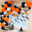 Pacote de 200 balões de Halloween, balões de látex pretos laranja de 10 polegadas para decorações de festas 3