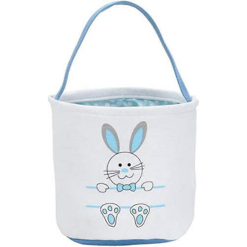 Easter Candy Basket Canvas for Kids Storage 25x23x23 cm