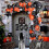 Pacote de 200 balões de Halloween, balões de látex pretos laranja de 10 polegadas para decorações de festas 4