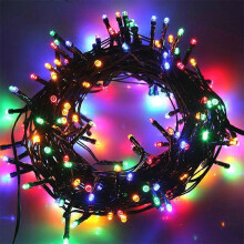 300 LED Luzes de corda de Halloween de 164 pés multicoloridas para jardim externo e decoração de jardim