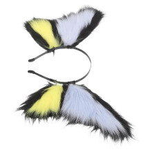 Diadema de mariposa para Halloween, paquete de 5 tocados de fiesta coloridos inspirados en animales para mujeres y hombres