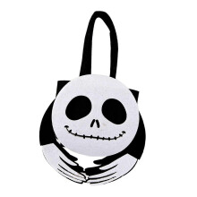 Sac à bonbons d'Halloween, sac à main en tissu feutré, grande capacité, Portable pour des bonbons ou des friandises
