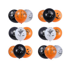 Palloncini Halloween Confezione da 100 colori assortiti in lattice da 12 pollici per decorazioni per feste di Halloween
