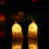LED Halloween Decorative Light String 3m 20 Lights Warm White Battery Powered 2 AA Modes Always On Flashing 4