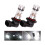 2x 9005 HB3 6000K 100W 2323 LED-projector mistlampen wit 1