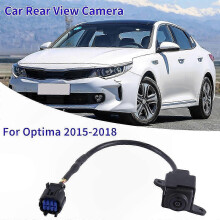 Rear View Parking Camera compatible with Kia Optima 2015-2018, Part Number 95790-D4000 Left rearview mirror,Black ABS