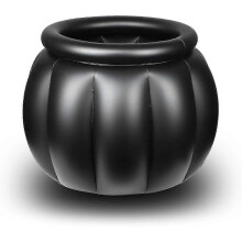 Nadmuchiwana lodówka na Halloween, czajnik z kociołkiem czarownicy 22x18 cali, wiaderko na lód z PVC do dekoracji przyjęcia z napojami