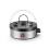Electric Egg Poacher, 7 Egg Capacity, Black, EU Plug, for Boiled Poached Eggs and Vegetables Steaming 1