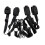 Bed Restraints Set, Hand and Ankle Cuffs, Plastic, 1 Piece, for Multiple Occasions 1
