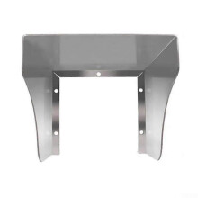 Doorbell Rain Cover, 125mm Waterproof Stainless Steel Weatherproof Shield for Outdoor Doorbells Intercoms Switches Sockets