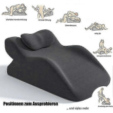 Cale ergonomique pour jambes en mousse à mémoire de forme 27 degrés avec housse lavable et base antidérapante