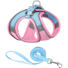 No-Pull Dog Harness – Adjustable Reflective Breathable Mesh Safety Harness