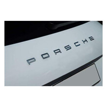 Emblème arrière avec inscription Porsche pour la 911 Carrera Cayenne Turbo GT3
