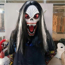 Dwustronna peleryna kostiumowa na Halloween z kapturem, stójką, 5 kombinacji kolorów, 90-170 cm dla dorosłych dzieci
