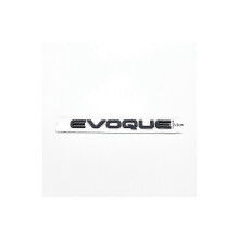 3D ABS sticker with Evoque lettering for rear trunk, rear emblem for Range Rover P250 P300, styling accessories.