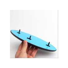 Aluminum car badge with ABS base, 23 cm x 9 cm, for grille and bodywork, durable and stylish finish