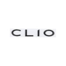 The 3D metal emblem stickers for the Clio tailgate are suitable for installation.