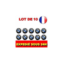 Aluminum stickers, pack of 10, 11 mm, UV resistant, durable outdoor finish, silver color