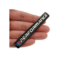 High-performance car sticker, black, 1 piece, decorative badge for vehicle exterior