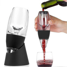 Carafe à vin portable avec aérateur d'air pour accessoires de whisky et de bar à vin