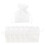 Cloth Wedding Candy Bags, Drawstring Closure, 6 Pieces, 5.5x4.9x0.4 Inches 5