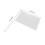50 Pcs White Polyester Handheld Flags for DIY Decorations Parades Events 2