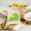 Easter Bunny Canvas Drawstring Bags Reusable Candy Storage 6 Pack 4