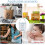 Easter Candy Basket Canvas for Kids Storage 25x23x23 cm 4