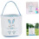Easter Candy Basket Canvas for Kids Storage 25x23x23 cm 5