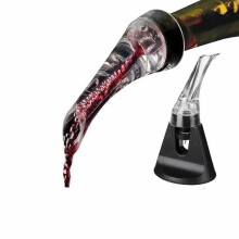 Carafe à vin et aérateur avec distributeur de vin, paquet de 50, aération rapide pour vin rouge