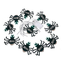 Papel de luz de corda de Halloween preto 200 cm (78,6 pol.) Decorativo
