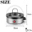 Electric Egg Poacher, 7 Egg Capacity, Black, EU Plug, for Boiled Poached Eggs and Vegetables Steaming 4