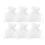 Cloth Wedding Candy Bags, Drawstring Closure, 6 Pieces, 5.5x4.9x0.4 Inches 1