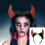 Red Devil Horns Headband Adjustable Comfortable Halloween Costume Accessory 2