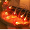 LED Maple Leaf Light String 4m 40 Lights Red Waterproof PVC Halloween Decorative Window Hanging 4
