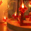 LED Maple Leaf Light String 4m 40 Lights Red Waterproof PVC Halloween Decorative Window Hanging 3