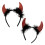 Red Devil Horns Headband Adjustable Comfortable Halloween Costume Accessory 4