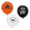 Halloween Bat Pattern Latex Balloons White 100 Pcs Party Decorations 3