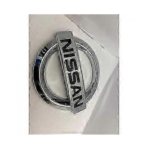 Nissan Chrome 15cm X 13cm Rear Tailgate Badge 2