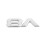 4X 3D Silver Auto Engine V8 Car Rear Emblem Decal Badge Sticker 7.5X3.5cm 2